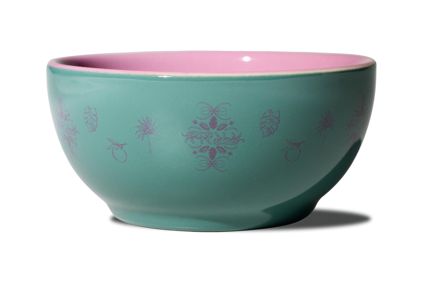 Small Bowl Set of 4. Heritage Sage & Lavender.