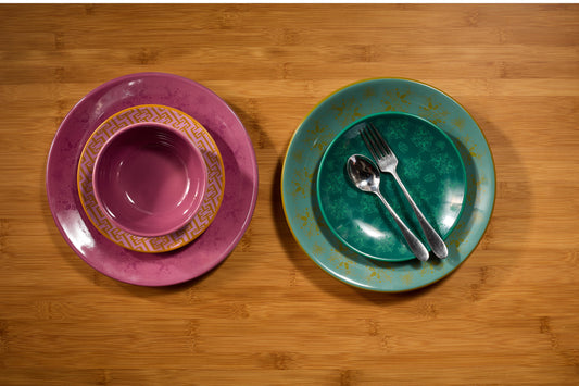 Large Plate Set Collection.